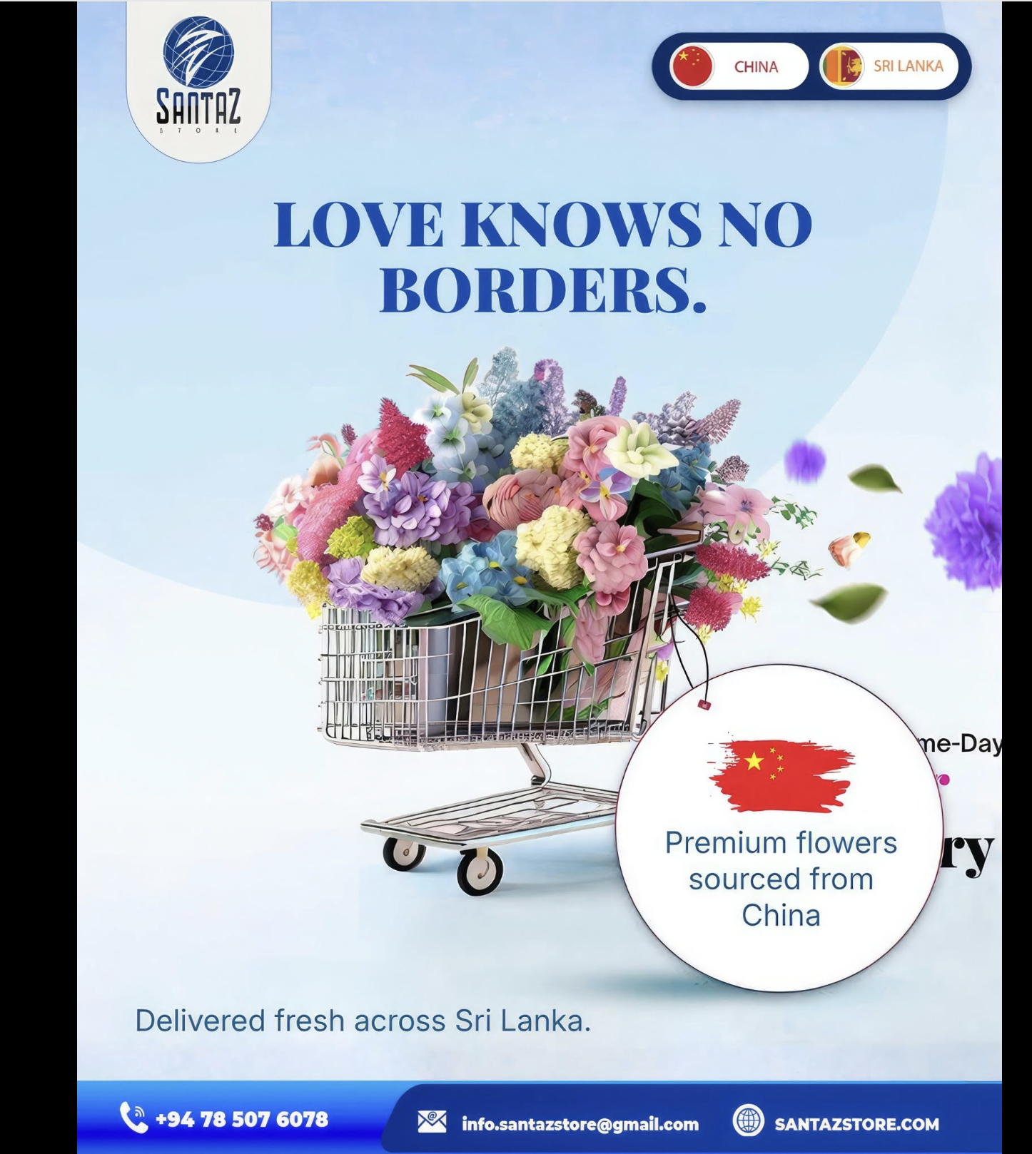 Fresh Flowers from China